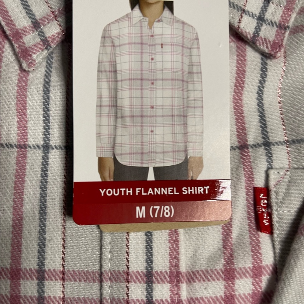 Levi’s button down flannel